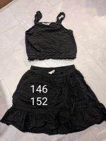 Mädchen Set H&M Rock und Top Gr. 146 152 schwarz Niedersachsen - Cuxhaven Vorschau