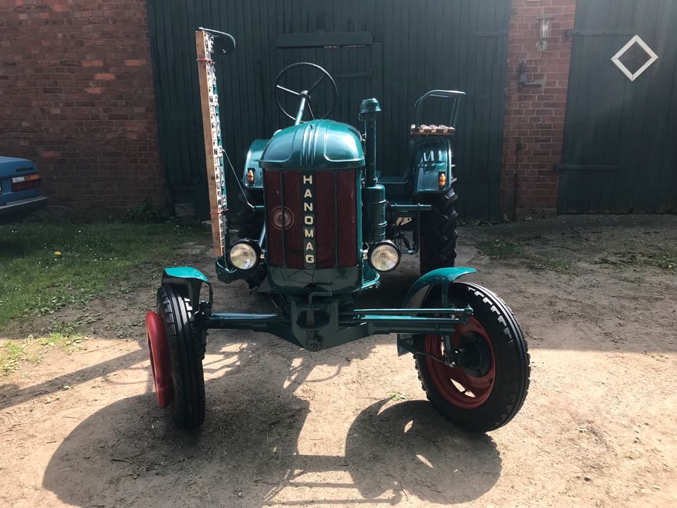 Hanomag R 12 Traktor, Oldtimer in Lauenau