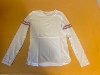 Langarm T-Shirt 2x weiß mit pinken Streifen Größe XS/S ungetragen Bayern - Büchenbach Vorschau