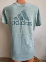 Damen T-Shirt Adidas M Oberteil türkis Sport Top Hessen - Eichenzell Vorschau