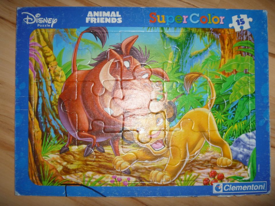 Puzzle, Disney, König der Löwen, Lion King, Clementoni in Lichtenau Mittelfr