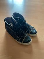 Schwarz weiße Sneaker gerne getragen Geox Bayern - Wegscheid Vorschau