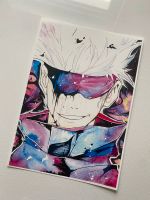 Gojo Satoru Aquarellbild Kunstdruck, Jujutsu Kaisen, Anime, Merch Neumünster - Padenstedt Vorschau