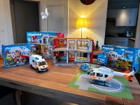 Playmobil Kinderkrankenhaus Konvolut mit Heli und RTW Nordrhein-Westfalen - Wenden Vorschau