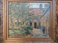 Gemälde Öl Original Hanns Thurn rund 100 Jahre alt Düsseldorf - Angermund Vorschau