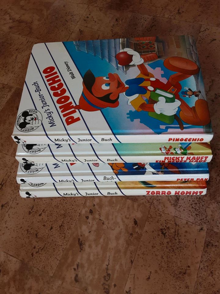 4 alte Micky Mouse Junior Bücher aus 1986/1987 in Taufkirchen Vils