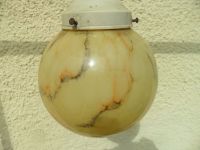antike Deckenlampe "BAUHAUS" Kugellampe-Hängelampe-Glas-Leuchte Bayern - Bobingen Vorschau
