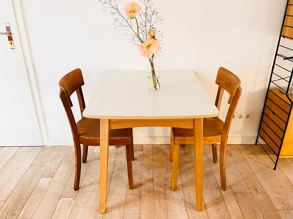 ESSTISCH VINTAGE Tisch Mid Century Schreibtisch Holztisch in Köln