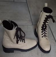 Stiefeletten, hellbeige, Massimo Dutti, Gr. 36 Bayern - Gröbenzell Vorschau