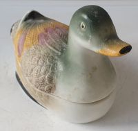 vintage "Enten"-Dose m. Deckel, oval,Keramik,s.Fotos/Beschreibung Lübeck - St. Lorenz Nord Vorschau