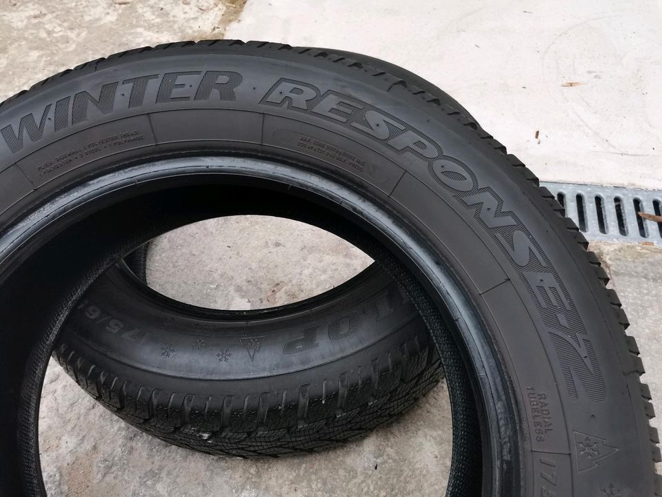 2x winterreifen Dunlop 175/65 R15 Winter Response 2 in Jena