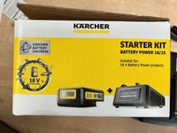 Kärcher Starter Kit Battery Power 18/25 Akku 18 Volt mit Ladegerä Baden-Württemberg - Heilbronn Vorschau