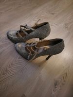 High Heels Damen Schuhe silber Glitzer hoher Absatz 40 Kr. Dachau - Röhrmoos Vorschau