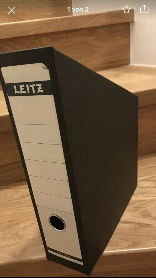 15 Leitz Stehsammler Hartpappe Vintage in München