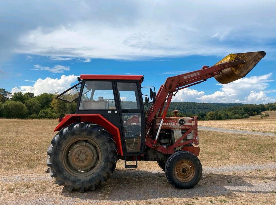 Massey Ferguson 165 mit Kabine und Frontlader in Rothenfels