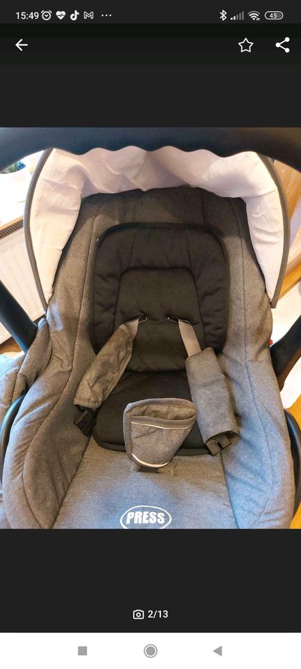 Kinderwagen 3in1 Nano AluTech in Triftern