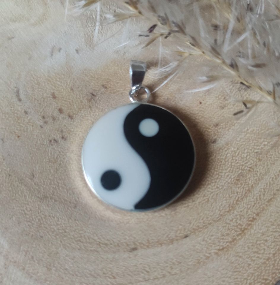 Kettenanhänger Anhänger 925er Silber Yin und Yang *Neu* in Lüchow