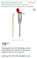 Erdanker für Sonnenschirme/ Wäschespinne Sonnenschirmhalterung Bayern - Puchheim Vorschau