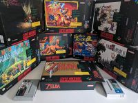 BIG BOX Chrono Zelda Mana OVP Verpackung SNES Super Nintendo Hannover - Südstadt-Bult Vorschau