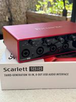 Focusrite Scarlet 18i8 3. Gen Audio Interface USB-C Saarbrücken-Mitte - St Johann Vorschau