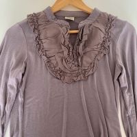 Vero Moda graues Shirt Damen Bluse mit Jabot Gr. XS Niedersachsen - Wistedt Vorschau