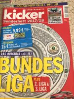 Kicker Sonderheft 2017/18 Bundesliga Rheinland-Pfalz - Mandel Vorschau