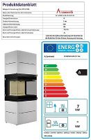 EEK A Panoramakaminofen SCANDINAVIAN 50 WH - 7kW Sachsen - Bernsdorf Vorschau