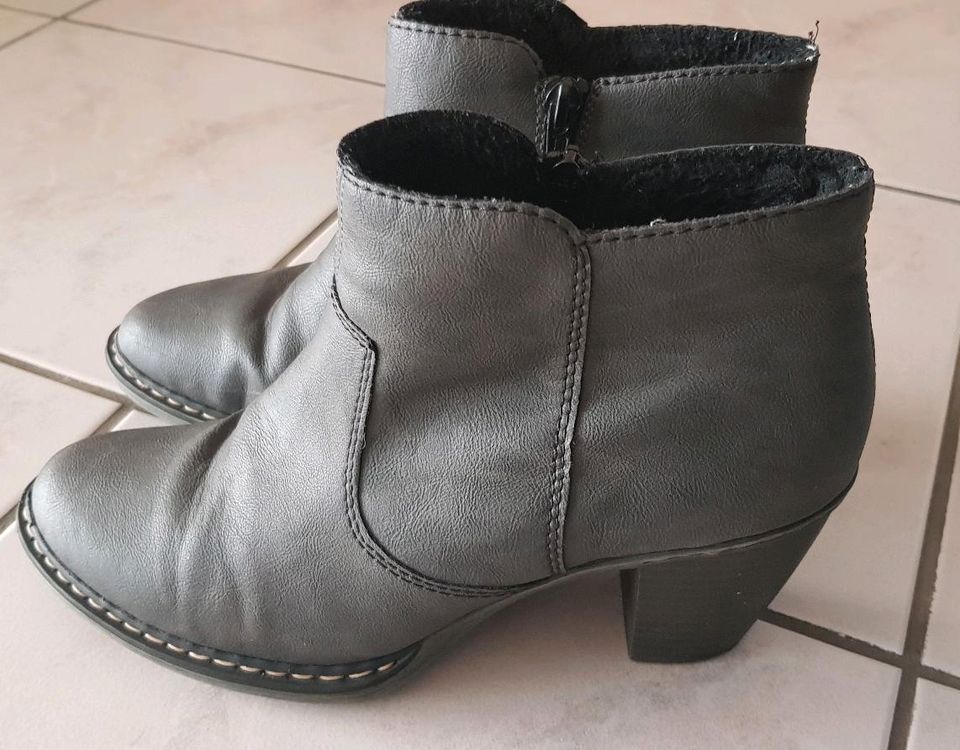 Rieker Stiefeletten/Ankle Boots Gr.40 in Dormagen