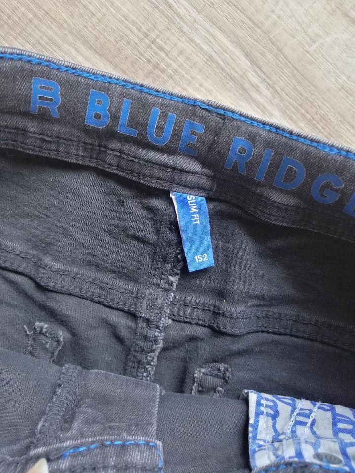 Schwarze Blue Ridge Jeans-Shorts Gr. 152 in Lemgo