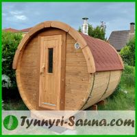 ✅ Fasssauna, Sauna Fass, Garten Sauna aus Kiefern- oder Thermo ✅ Hessen - Flörsheim am Main Vorschau