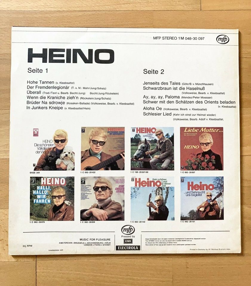 Heino / Heino - Vinyl LP Schallplatte in Bietigheim-Bissingen