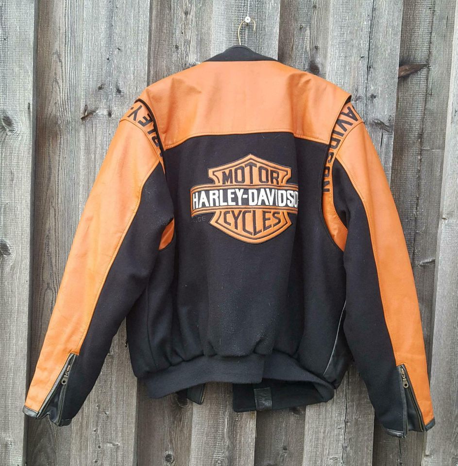 Harley-Davidson Leder-Motorradjacke XL * Neu * (aus USA) in Großhansdorf