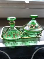 Set Bad, Frisiertisch, Art deco, grünes Glas Darß - Dierhagen Vorschau