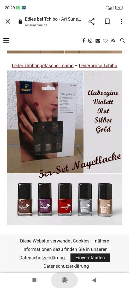 Nagellack Tchibo in Elmshorn