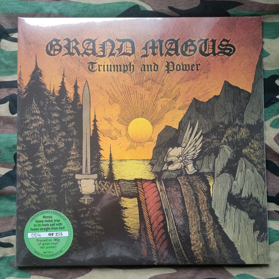 GRAND MAGUS - Triumph & Power Lp col. epic doom heavy metal swe in Duisburg