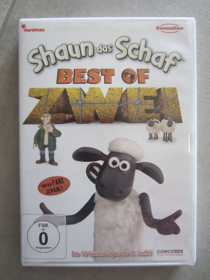 DVD Shaun das Schaf Best of ZWEI in Legau