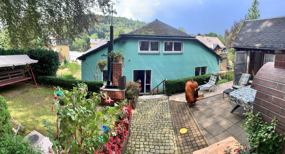 Großzügiges Eigenheim mit Einliegerwohnung und Garten in Annaberg-Buchholz