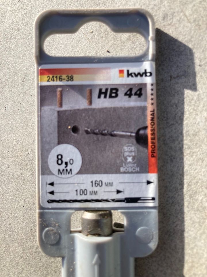 Bohrer HB 8 mm in Bad Wörishofen