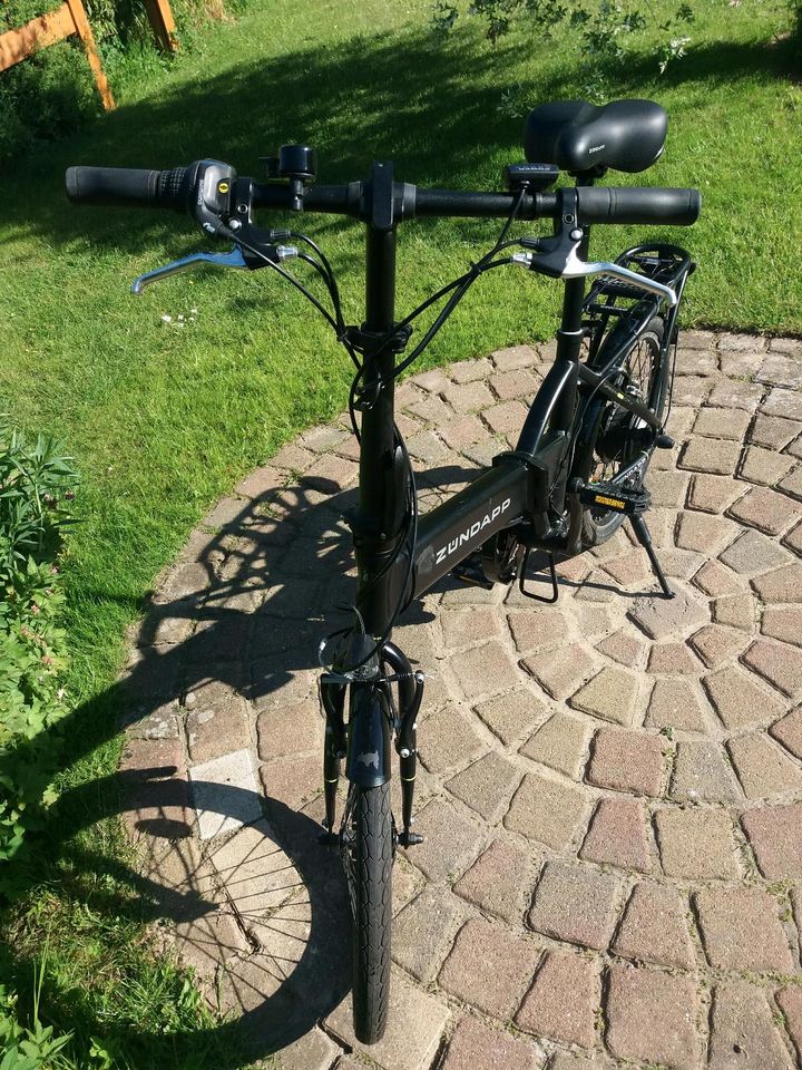Zündapp E-Bike Klappfahrrad in Stäbelow