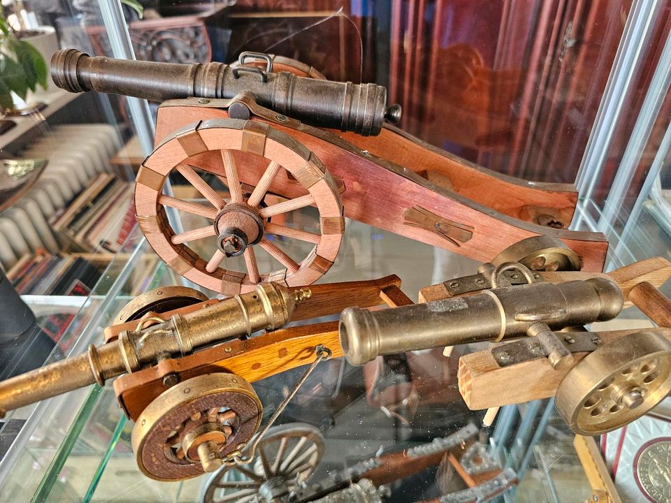 Miniaturen Kanonen, Kanonen Sammlung in Adendorf