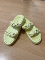 NEU, Gelbe Sandalen, Claudia Ghizzani, geflochten,Schuhe,Schlappe Nordrhein-Westfalen - Willich Vorschau