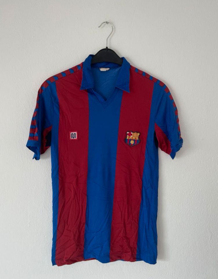 Vintage Meyba F.C. Barcelona 1984-89 Trikot Football home in Ingolstadt