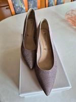 Schuhe violett "Tamaris" Größe 39 Pumps Hessen - Hünfeld Vorschau