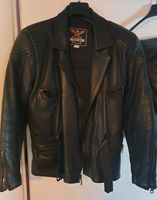 Damen Retro Motorradjacke Leder Hessen - Mörfelden-Walldorf Vorschau