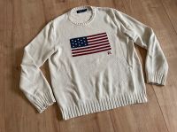 Polo Ralph Lauren Sweater Pullover Strick Wolle Beige M Flagge Bayern - Mühldorf a.Inn Vorschau