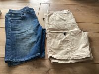 Herren kurze Hose Gr. 56 Jeans in blau und Stoffhose beige Herzogtum Lauenburg - Schwarzenbek Vorschau