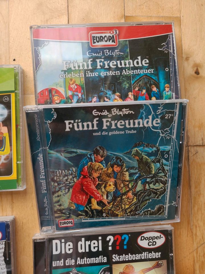 Hörspiel-CDs Die drei???, TKKG, Fünf Freunde, Teufelskicker in Markkleeberg