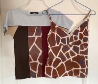 Marc Cain Tanktop Giraffe / Spitze Shirt Top Wiesbaden - Biebrich Vorschau