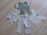 Set lange Latzhose Gr. 86 + 3 T-Shirts Gr. 92 BdB/H&M - wNEU Rostock - Südstadt Vorschau