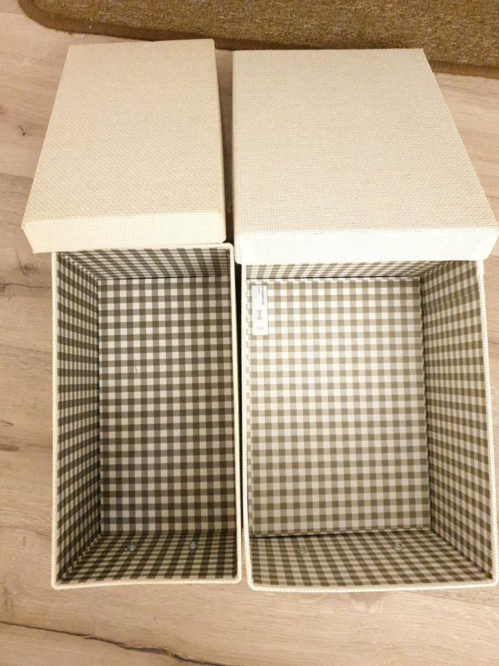2 KVARNVIK Kasten Box Schachtel IKEA Deko beige in Kiel